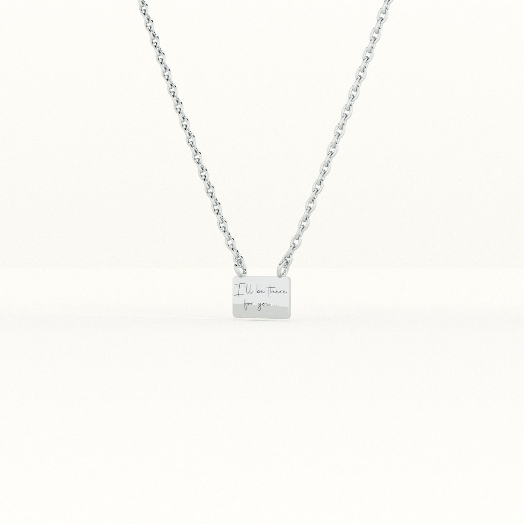 Personalised Slate Necklace