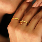 Personalised Initial Letter Ring