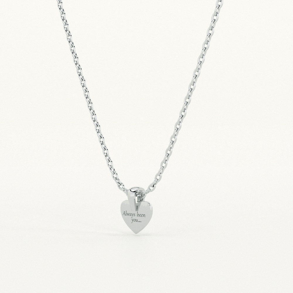 Personalised Heart Necklace