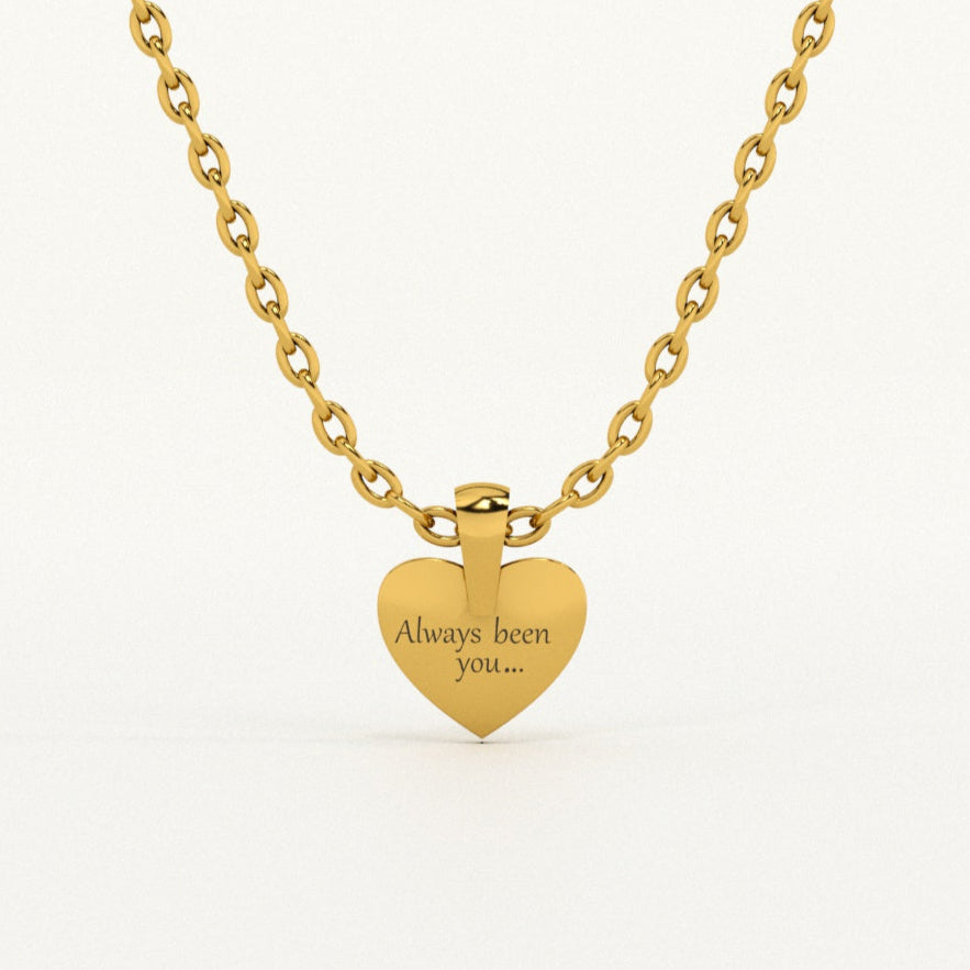 Personalised Heart Necklace