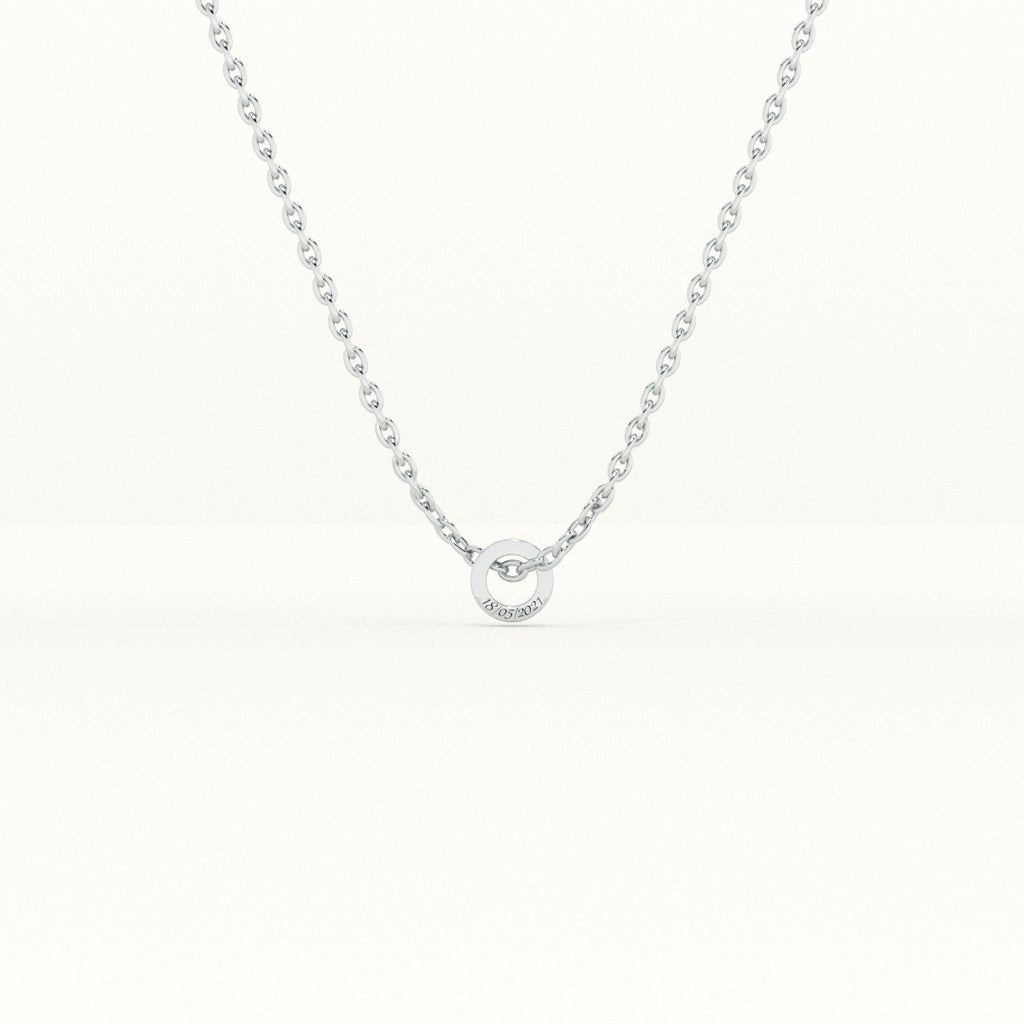 Personalised Hoop Necklace