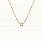 Personalised Hoop Necklace