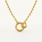 Linked Pendant Necklace