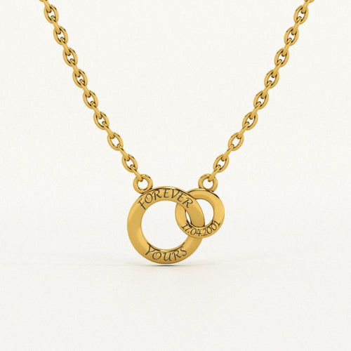 Linked Pendant Necklace