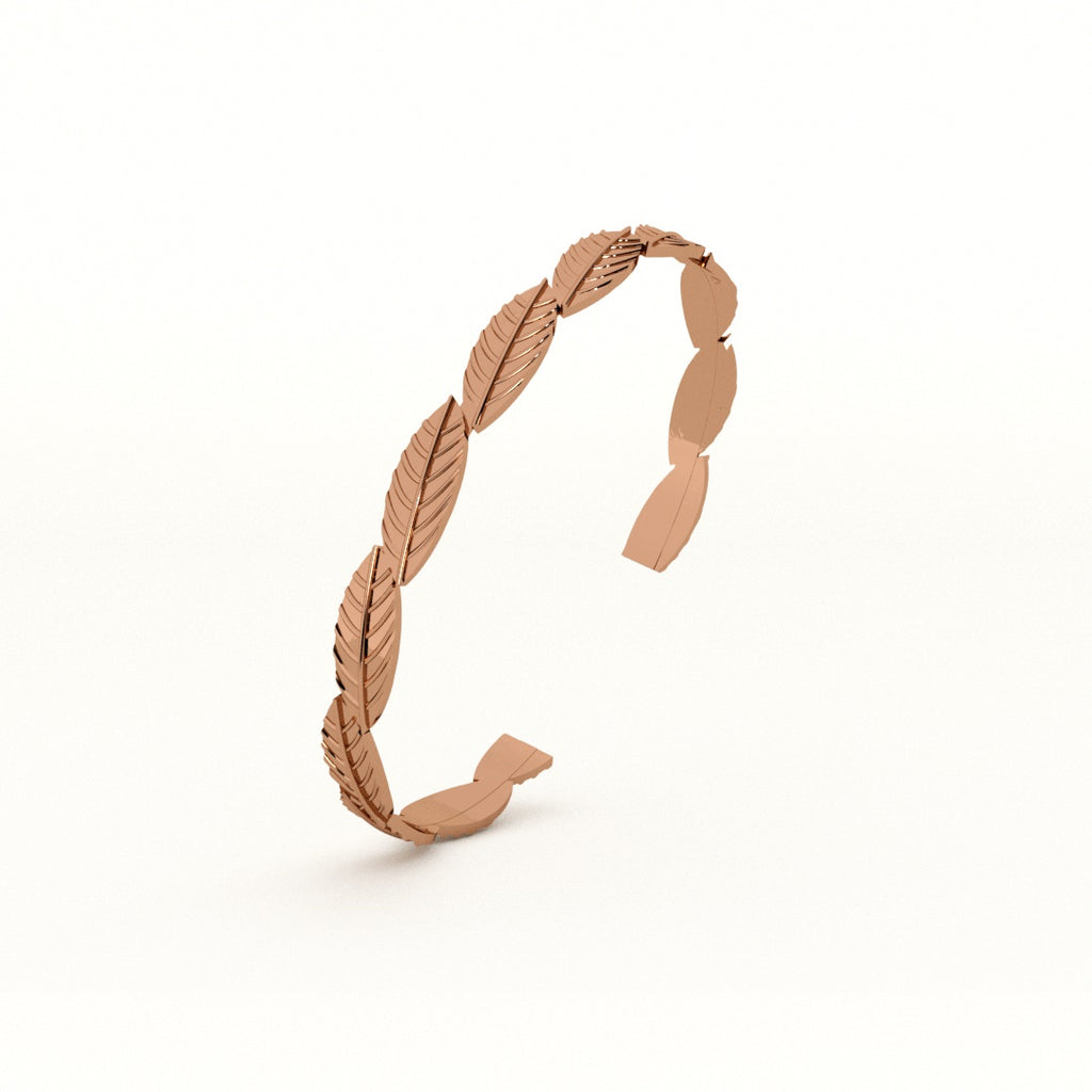 Women Leaf Bracelet