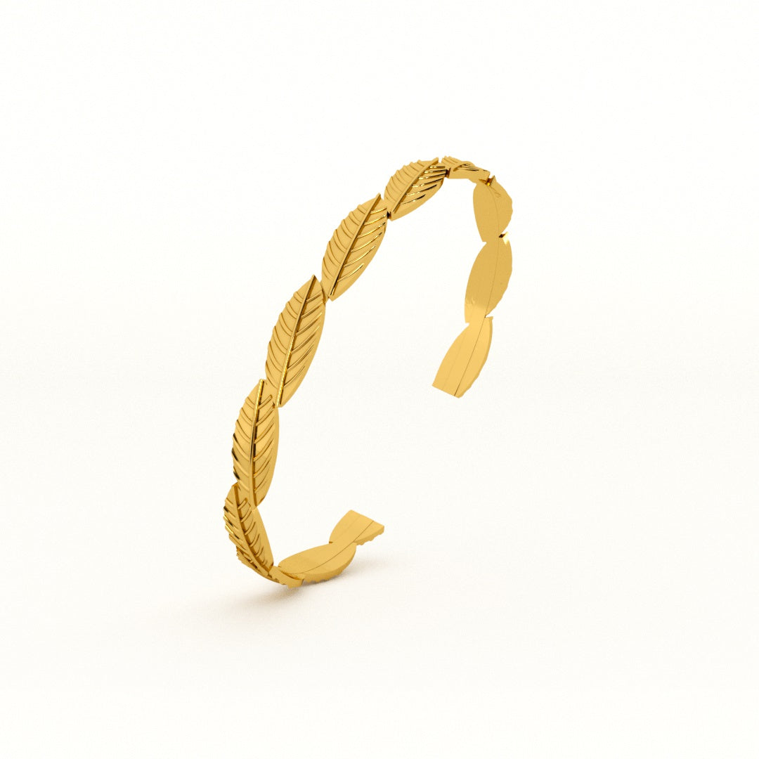 Women Leaf Bracelet