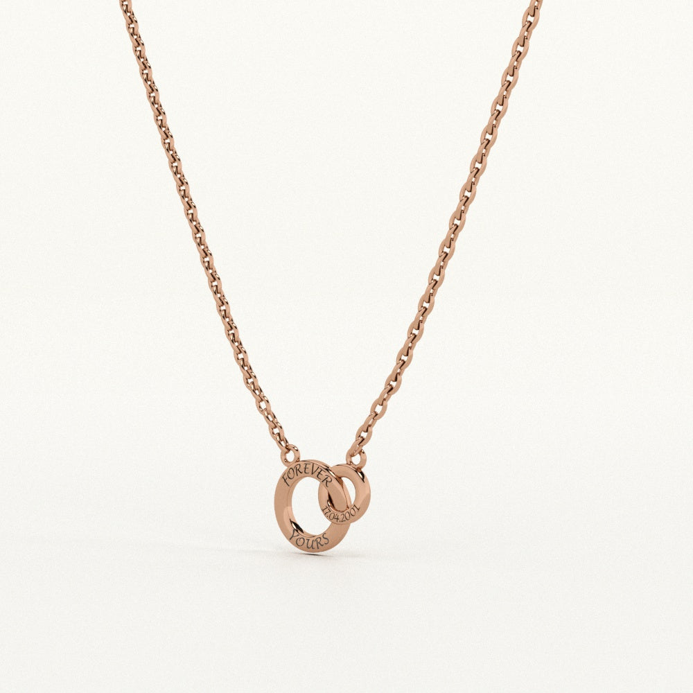 Linked Pendant Necklace