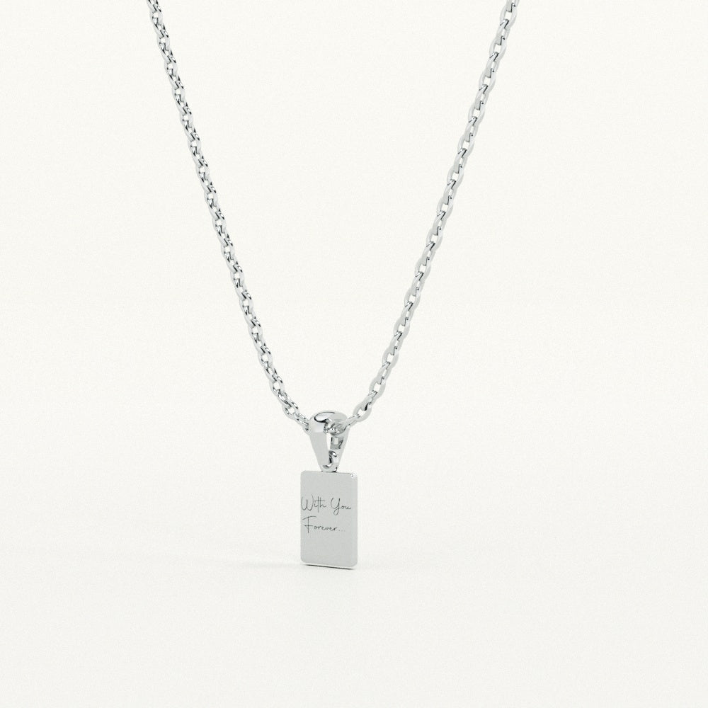 Personalised Message Pendant