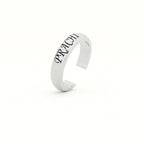 Rounded Name Ring