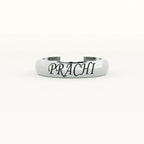 Rounded Name Ring