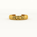 Rounded Name Ring