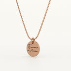 Personalised Disc message pendant