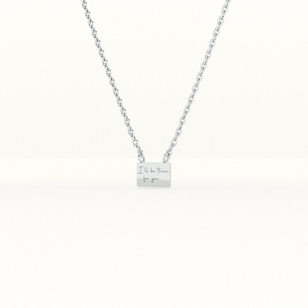 Personalised Slate Necklace