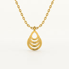 Teardrop Chain Necklace