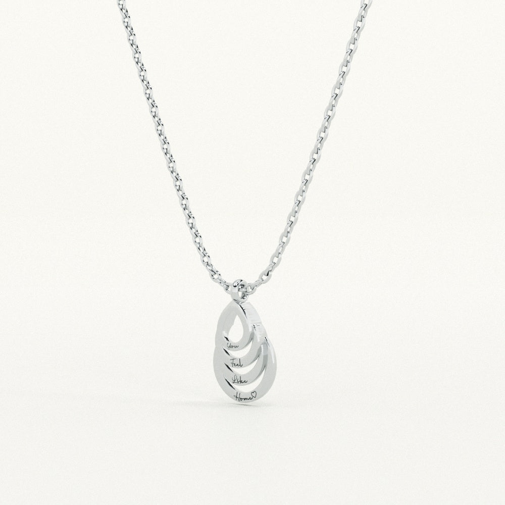 Teardrop Chain Necklace
