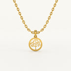 Tree Chain Necklace