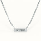 Personalised Date Necklace